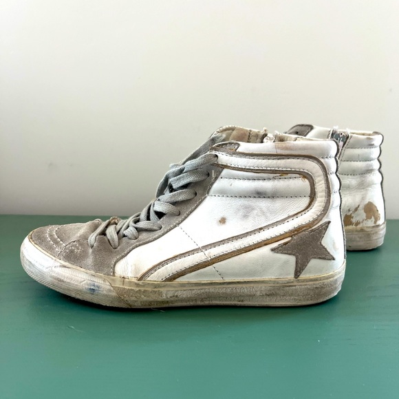 Golden Goose Shoes - Golden Goose Slide HighTop Sneaker - 37